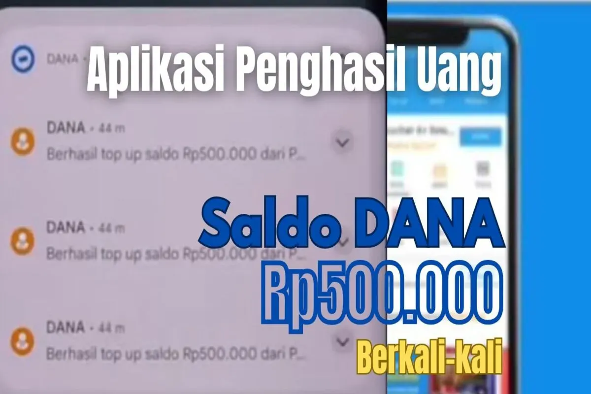 Ilustrasi - Tarik saldo DANA Rp500.000 berkali-kali dari aplikasi penghasil uang ini. Cek cara dapat uang dari internet dan link download selengkapnya. (Sumber: YouTube/Bang Gaptek ID)