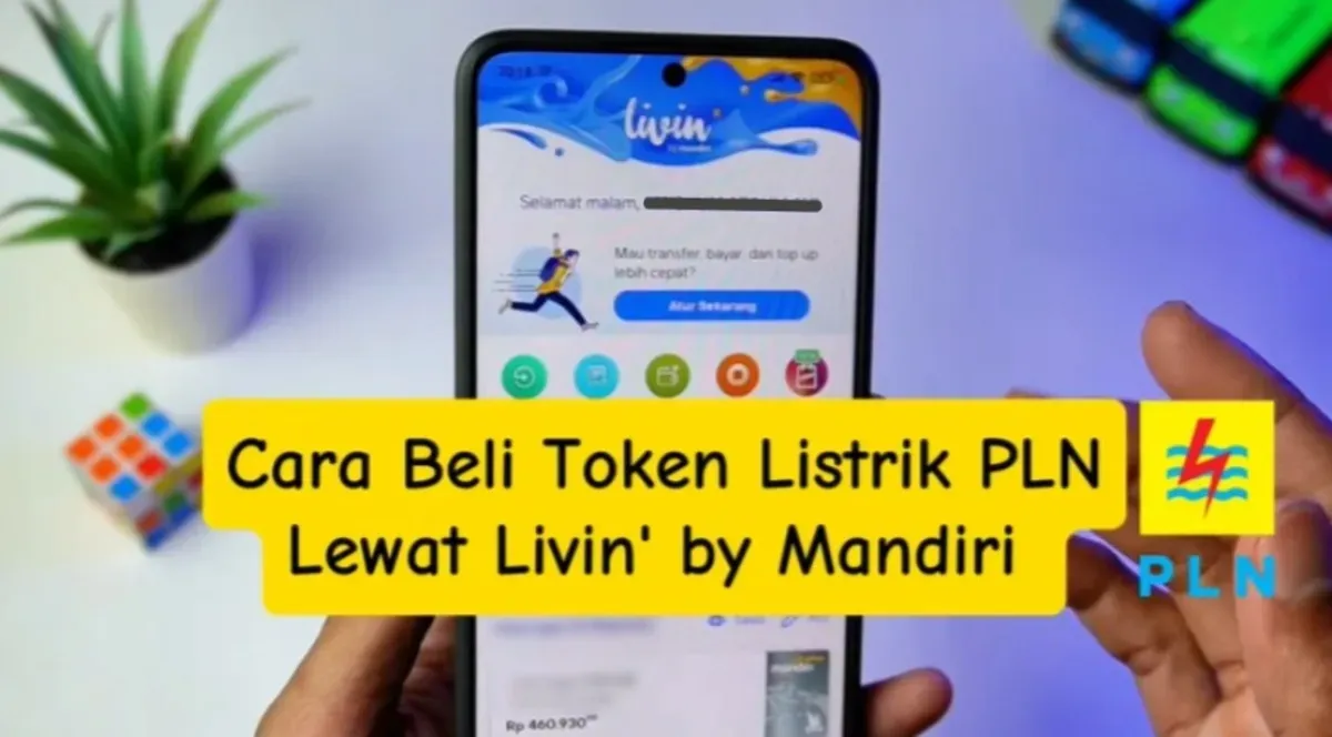 Beli token listrik makin gampang! Pakai Livin by Mandiri, isi ulang listrik cuma butuh 5 menit. (Sumber: Youtube Cara Tutorial Com)