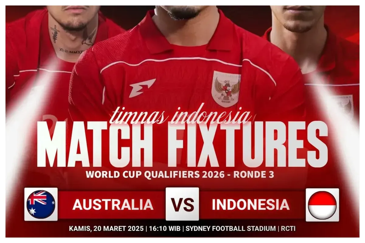 Link live streaming Timnas Indonesia vs Australia Kamis 20 Maret 2025. (Sumber: Instagram/timnasindonesiainfo.football)