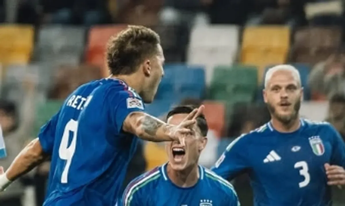 Italia akan bentrok dengan Jerman di babak perempatfinal UEFA Nations League 2024/2025 (Sumber: Instagram/@mateoretegui)