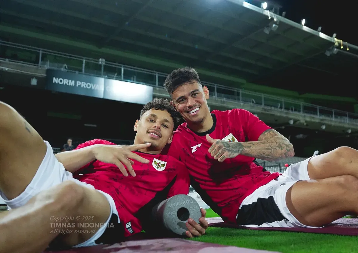 Rasa bahagia Dean James masuk pemanggilan skuad timnas Indonesia di babak kualifikasi Piala Dunia 2025 (Sumber: X/ Timnas Indonesia)