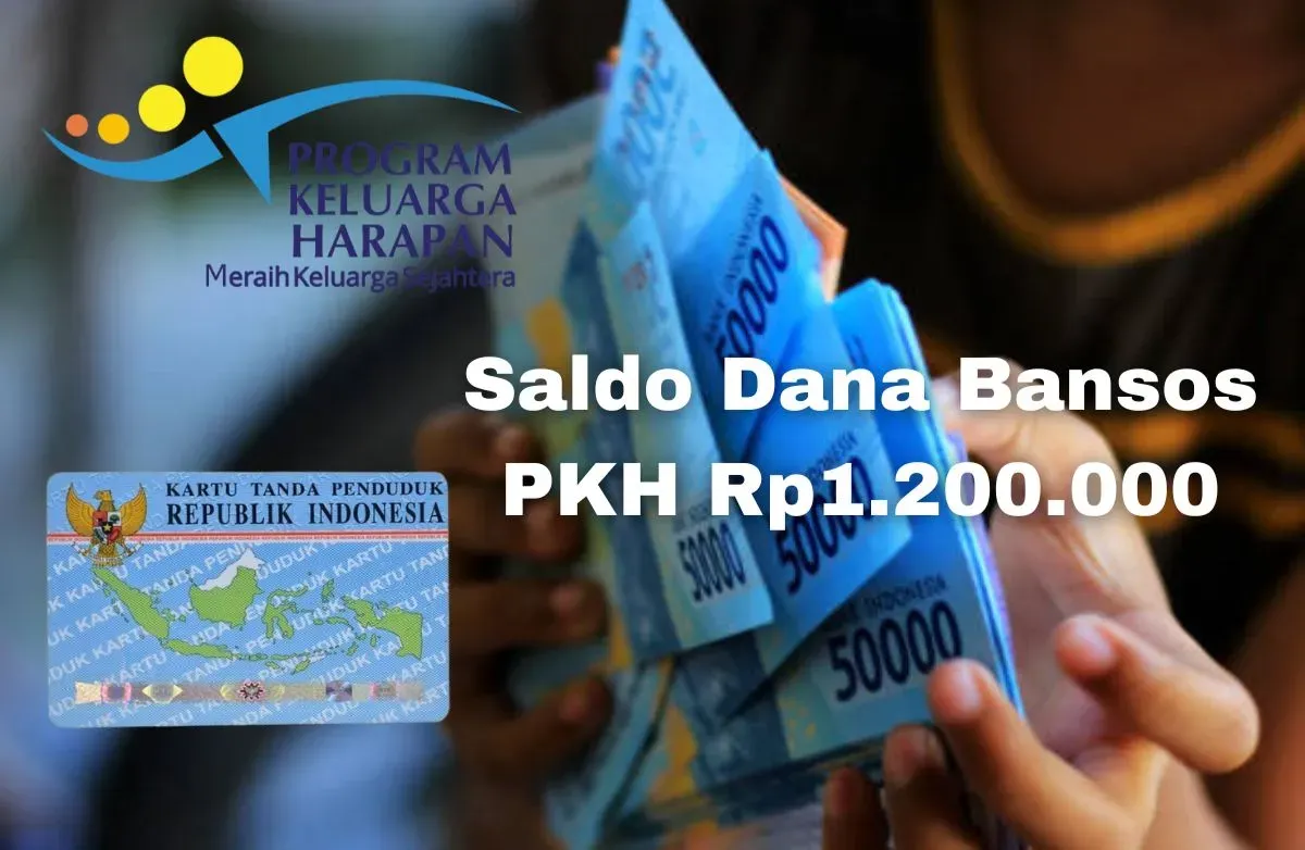 NIK e-KTP KPM validasi berhak terima saldo dana bansos Rp1.200.000 dari PKH tahap satu via KKS. (Sumber: Poskota/Syania Nurul Lita Baikuni)