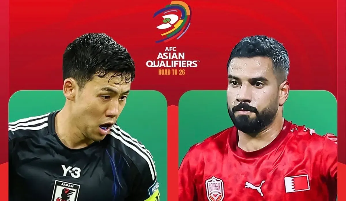 Prediksi starting line up Jepang vs Bahrain pada matchday Kualifikasi Piala Dunia zona Asia 2026 (Sumber: Instagram @afcasiancup)