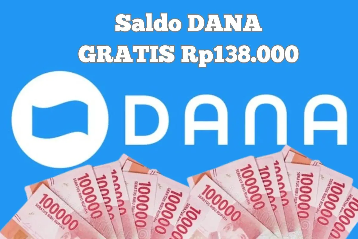 Cara hasilkan saldo DANA Gratis Rp138.000 melalui aplikasi penghasil uang. (Sumber: Poskota/Syania Nurul Lita Baikuni)