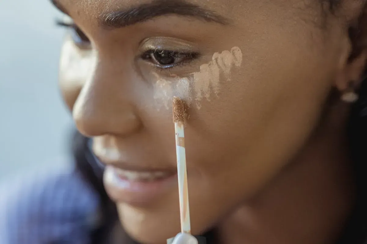 Cara memakai concealer makeup di bawah mata (Sumber: Pexels/George Milton)