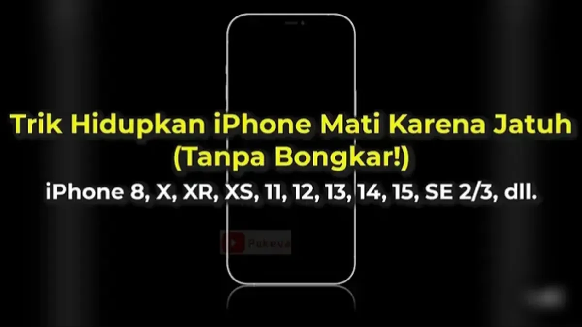 Inilah pembahasan mengenai cara memperbaiki iPhone mati total akibat terbentur, tanpa perlu membongkar perangkat. Coba trik ini sebelum pergi ke pusat servis. (Sumber: YouTube/@Pukeva)