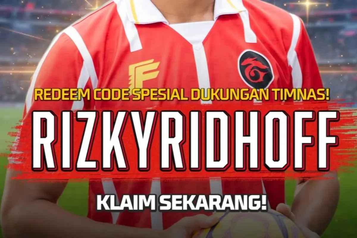 Poster kode redeem gratis dari Garena. (Sumber: Instagram/freefirebgid)