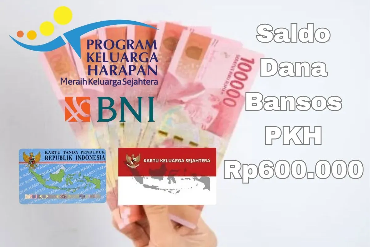 NIK e-KTP atas nama Anda masuk validasi berhak terima saldo dana bansos Rp600.000 dari PKH tahap 1 2025 via Rekening BNI. (Sumber: Poskota/Syania Nurul Lita Baikuni)