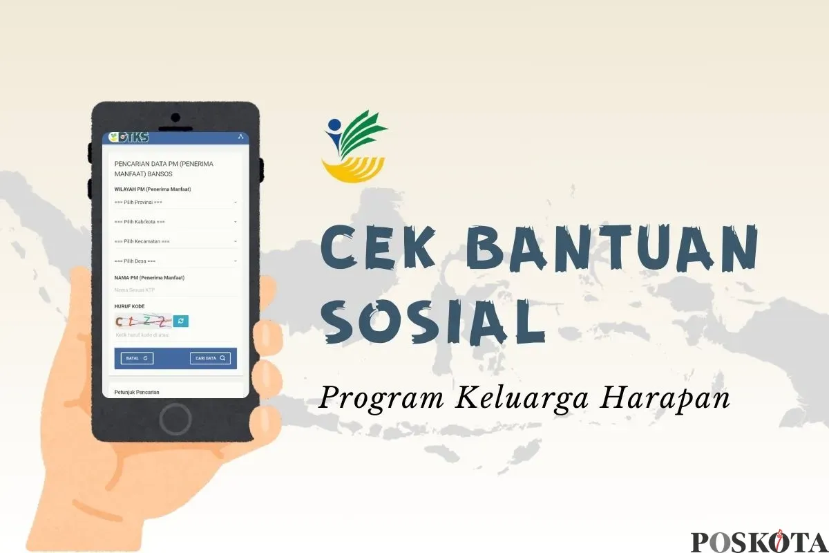 Informasi cek bansos PKH 2025. (Sumber: Poskota/Della Amelia)