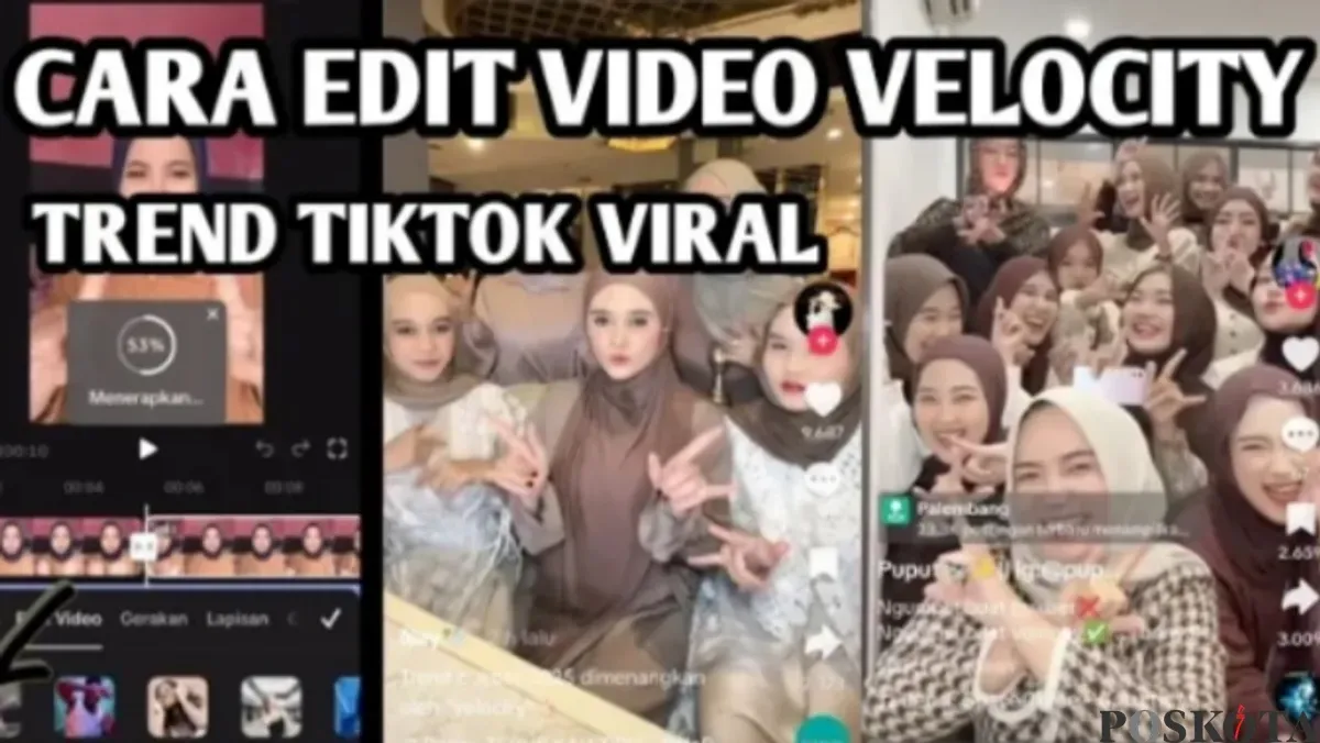 Edit video TikTok dengan efek Velocity yang viral. Ikuti tutorial mudah ini dan buat konten keren tanpa aplikasi lain. (Sumber: YouTube/R K)