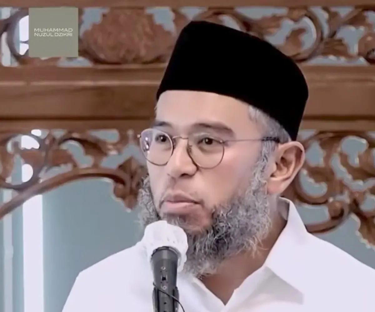 Ustaz Muhammad Nuzul Dzikri (Sumber: Capture Instagram Muhammad Nuzul Dzikri)