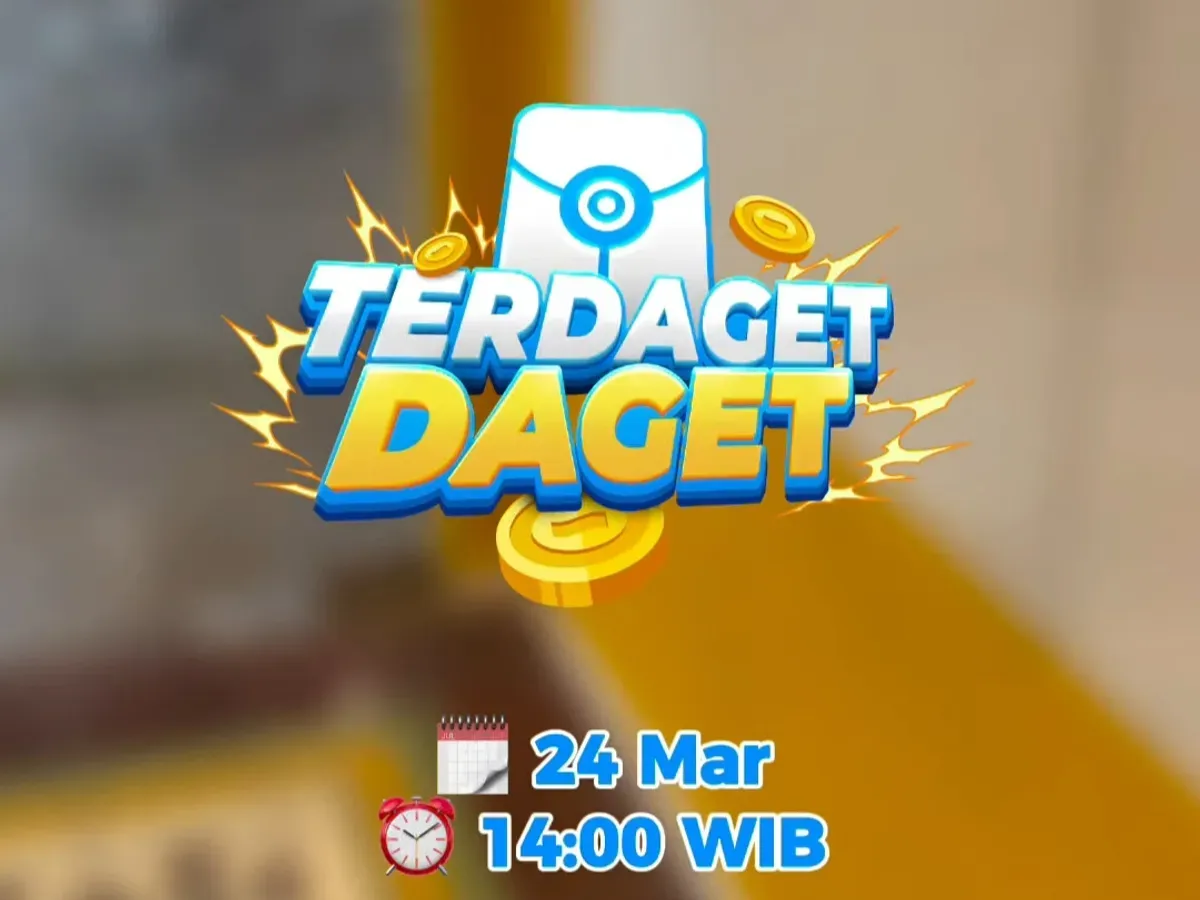 Bagi-bagi DANA Kaget resmi dari aplikasi DANA besok Senin 24 Maret 2025 pukul 14.00 WIB melalui streaming Instagram DANA. (IG DANA)