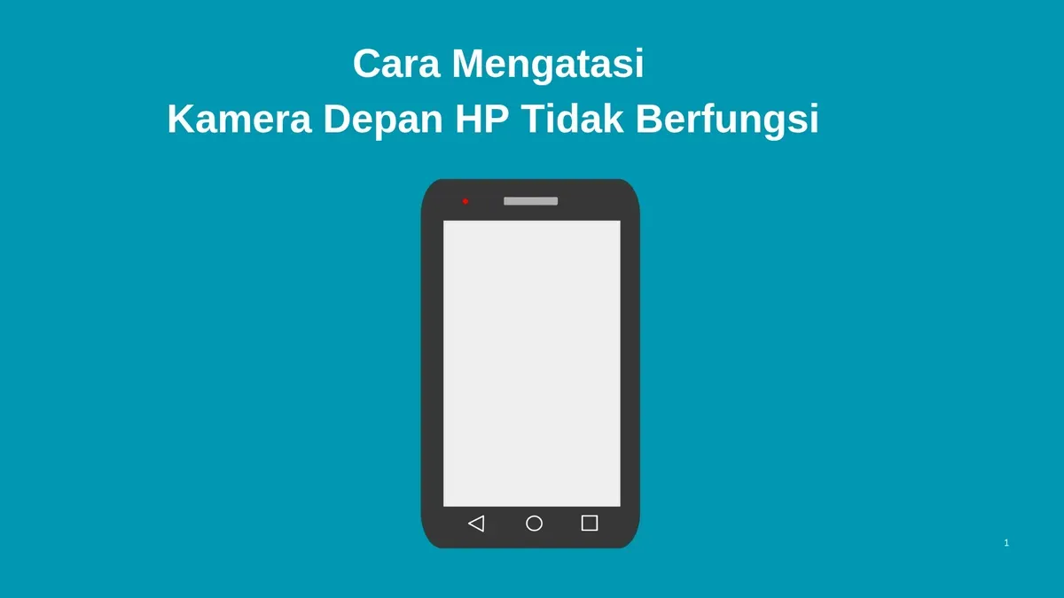 Cara mengatasi kamera depan HP anda tiba-tiba mengalami tidak berfungsi atau eror. (Canva)