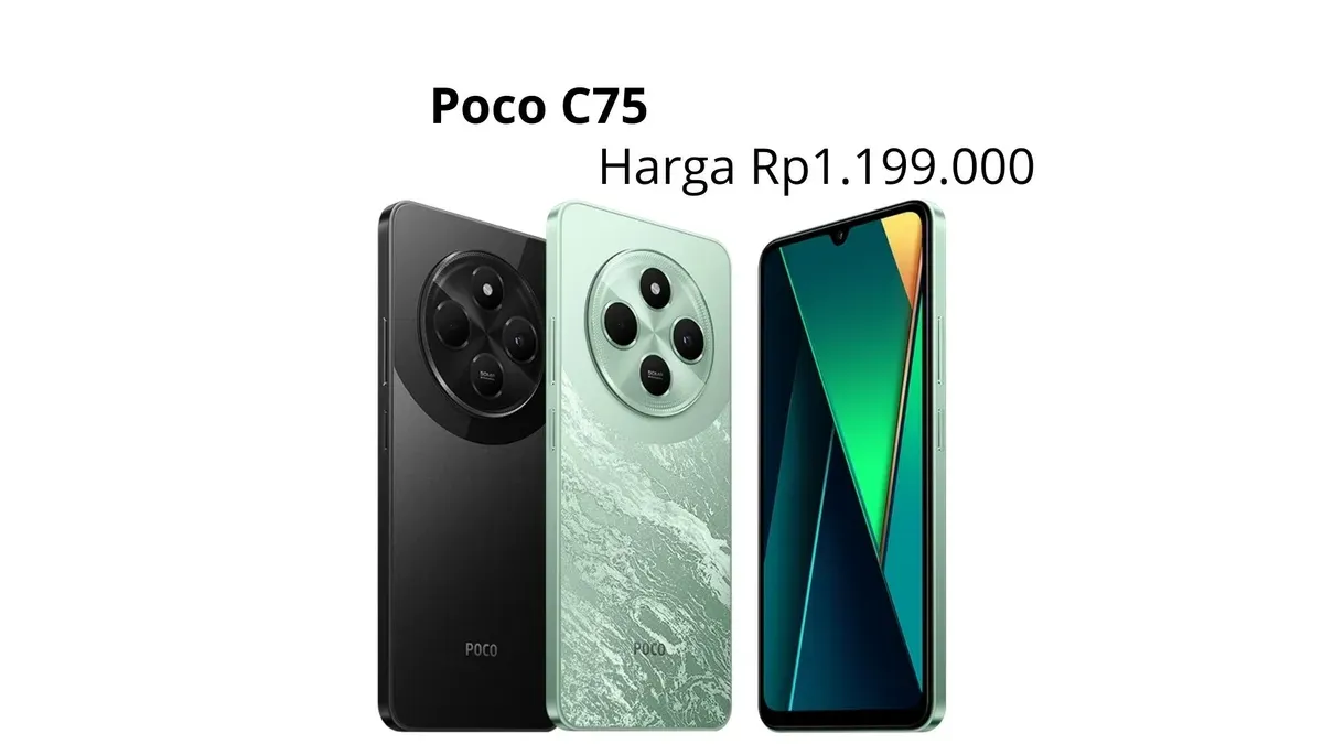 Rekomendasi HP Rp1 jutaan menjelang lebaran 2025. (Xiaomi)