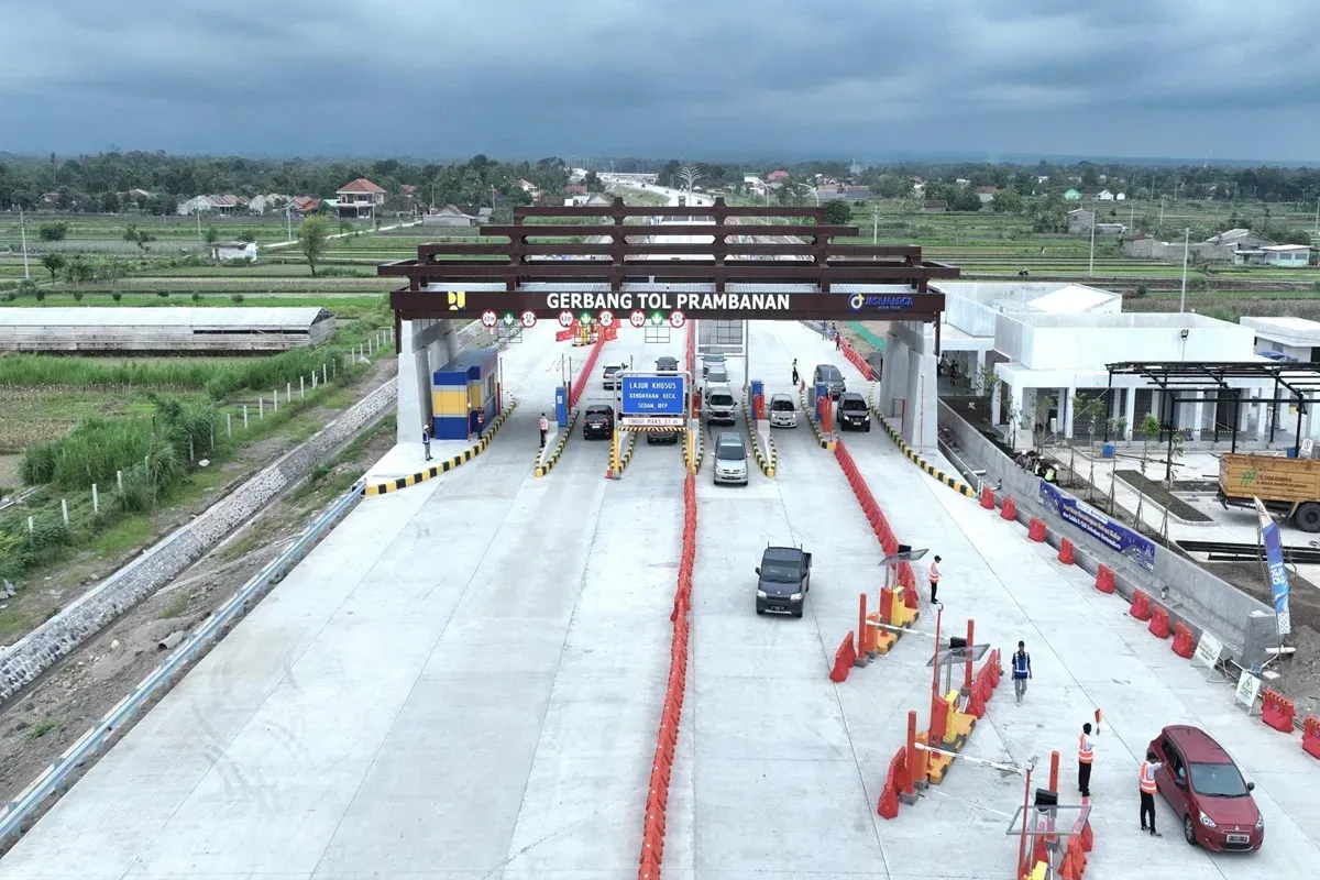 Gerbang Tol Prambanan akan difungsikan fungsional untuk mudik Lebaran 2025. (Sumber: jatengprov.go.id)