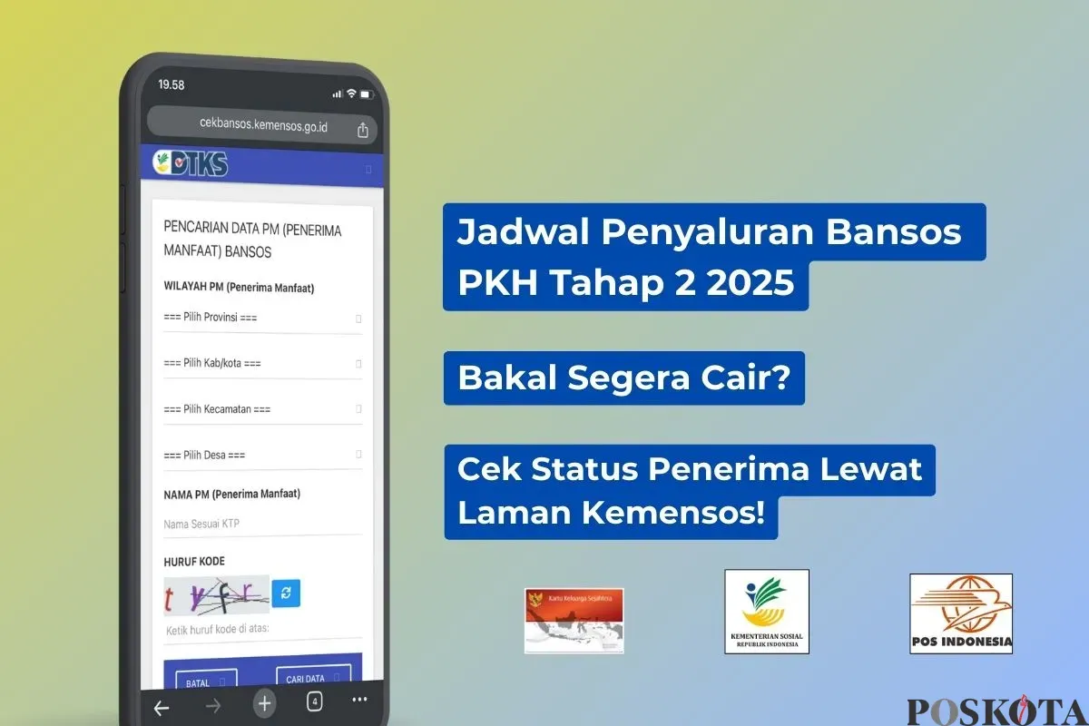 Berikut ini jadwal penyaluran PKH tahap 2025 hingga cara cek penerimanya. (Sumber: Poskota/Iko Sara Hosa)