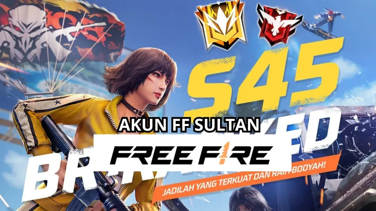 Akun FF sultan terbaru Mei 2025. (Canva)