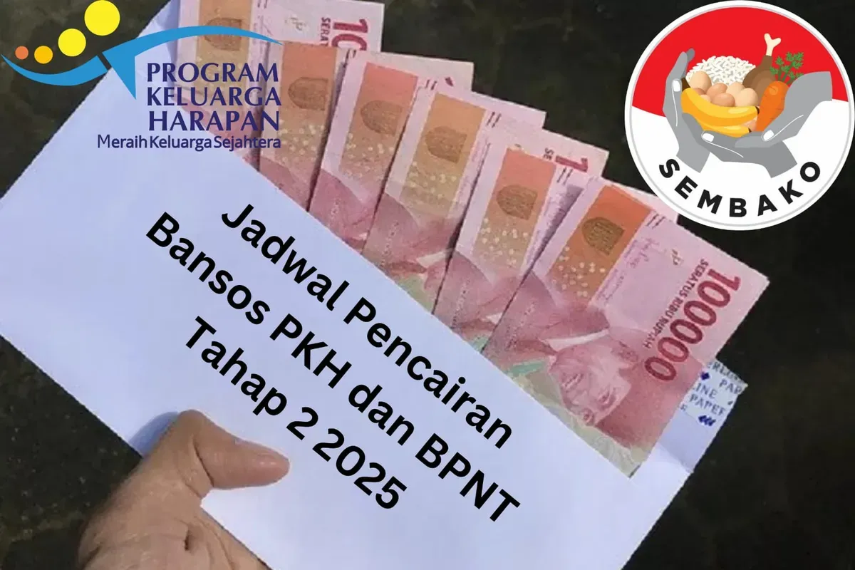 Berikut jadwal pencairan bansos PKH dan BPNT tahap 2 2025. (Sumber: Poskota/Gabriel Omar Batistuta)