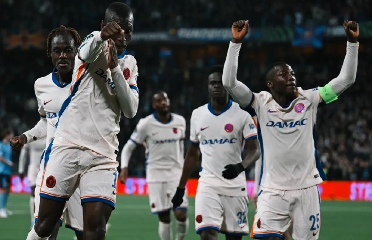 Chelsea selangkah lagi ke final setelah berhasil menumbangkan Djurgarden di leg pertama semifinal Liga Konferensi 2024-25. (Foto: Instagram/@chelseafc)