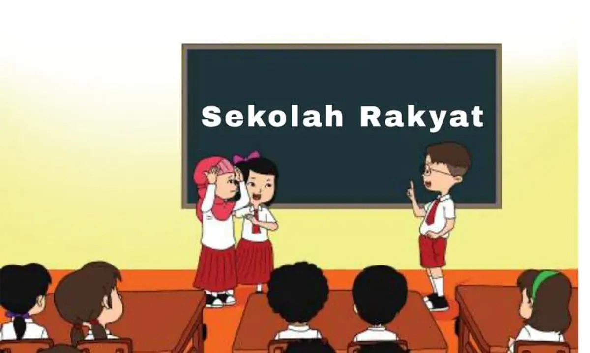 Ilustrasi cara daftar Sekolah Rakyat. (Sumber: Poskota/Risti Ayu Wulansari)