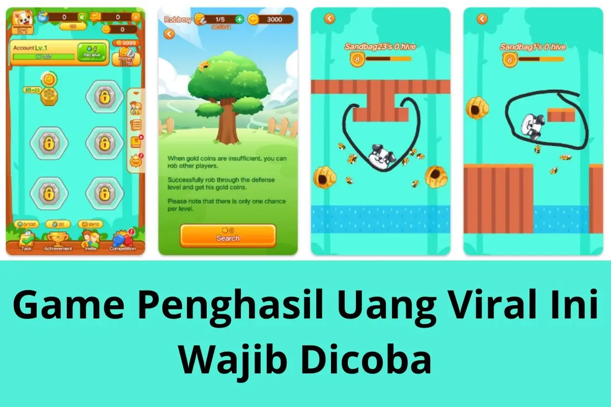 Game penghasil uang 2025 (Sumber: Google Play/Low Go)