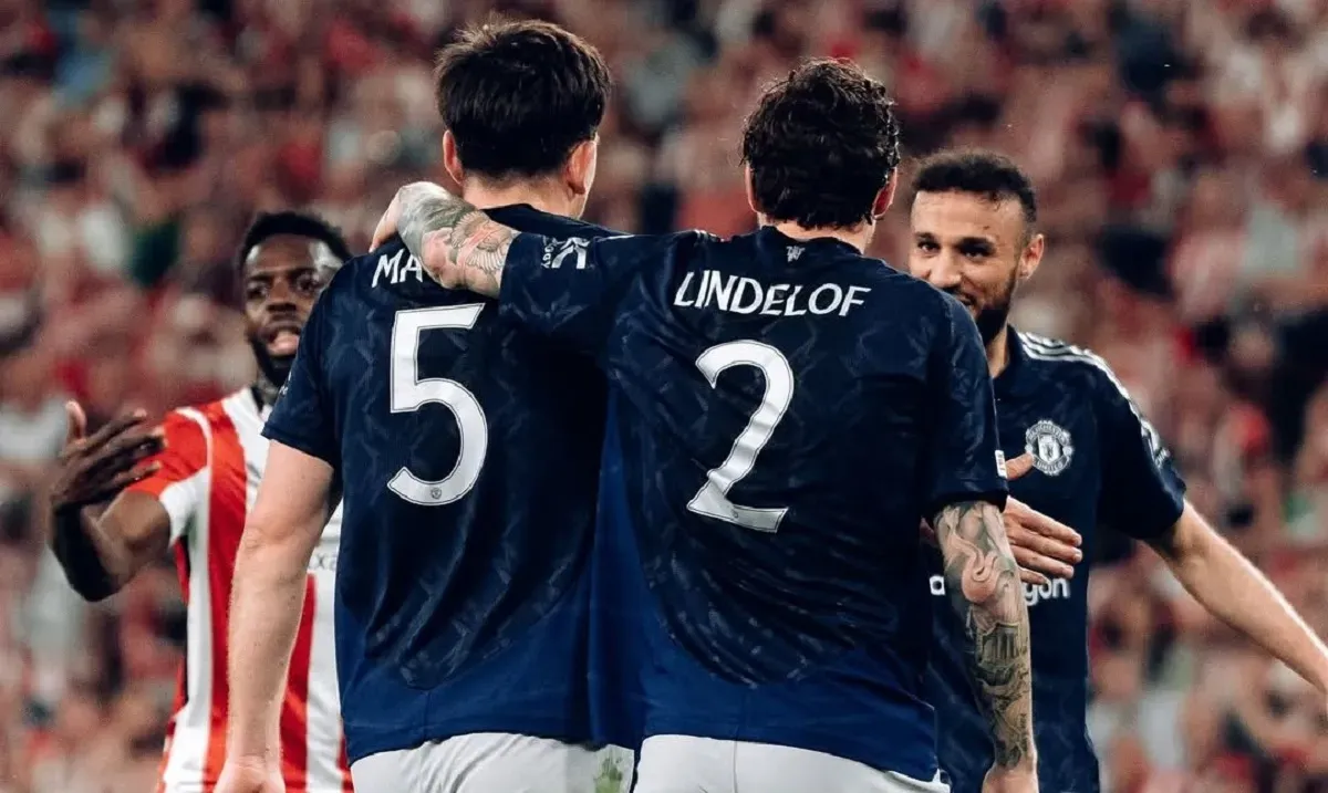 Hasil pertandingan Athletic Bilbao vs Manchester United, pada leg pertama semifinal Liga Europa 2024-25. (Foto: Instagram/@manchesterunited)