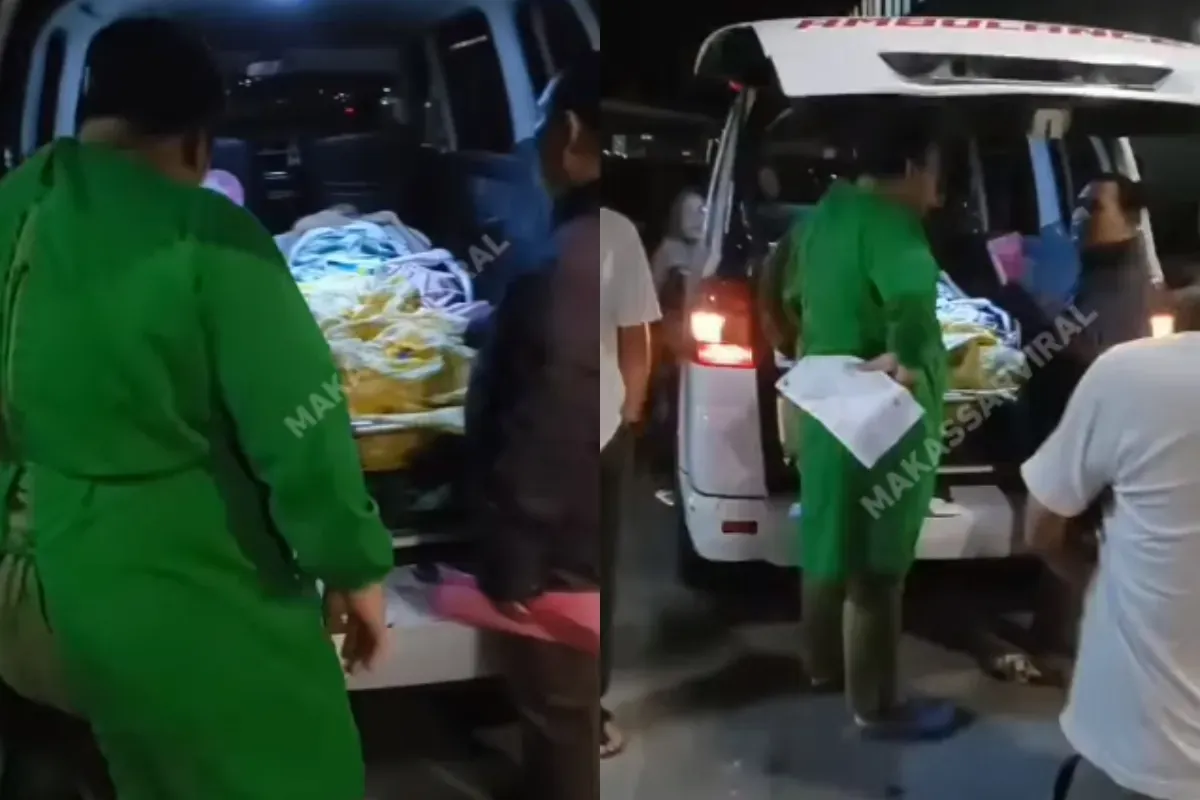 Momen seorang pasien gawat darurat ditolak IGD di salah satu rumah sakit di Makasaar. (Sumber: Tangkap Layar Instagram/@makassarviral_)