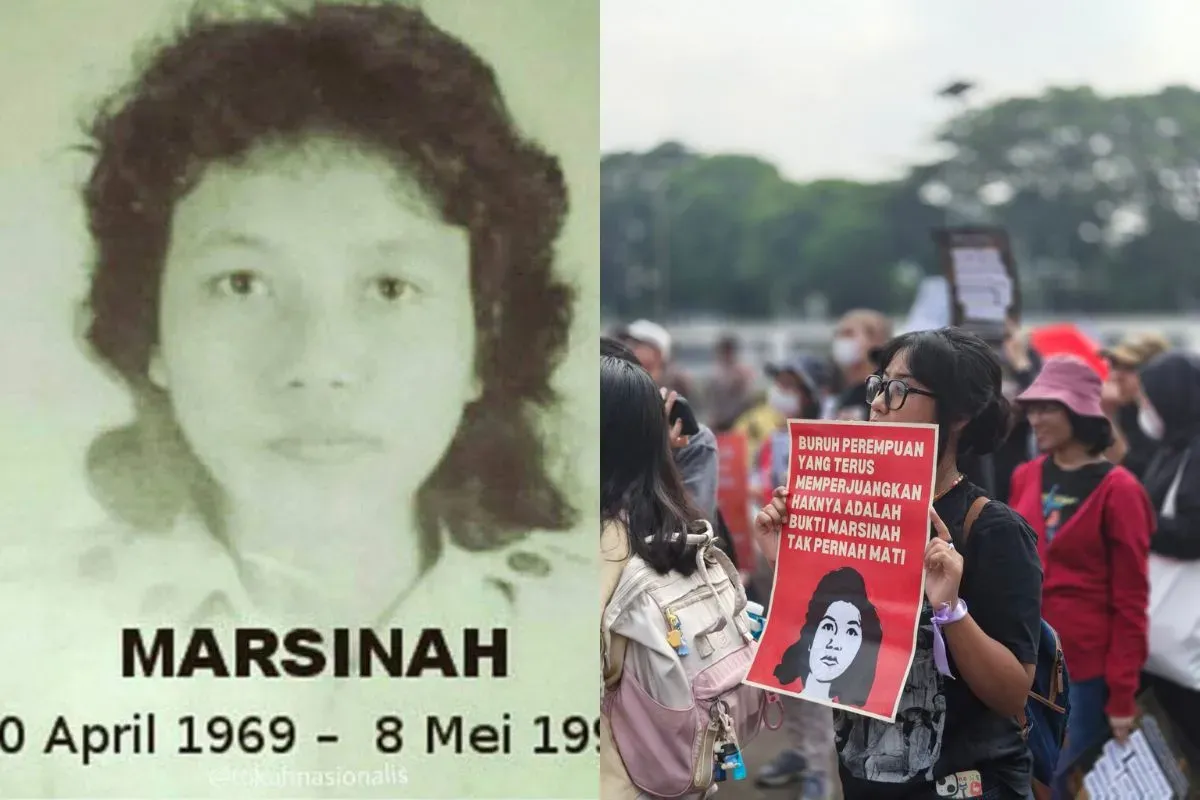 Siapa Marsinah? Tokoh buruh yang didukung jadi Pahlawan Nasional. (Sumber: X)