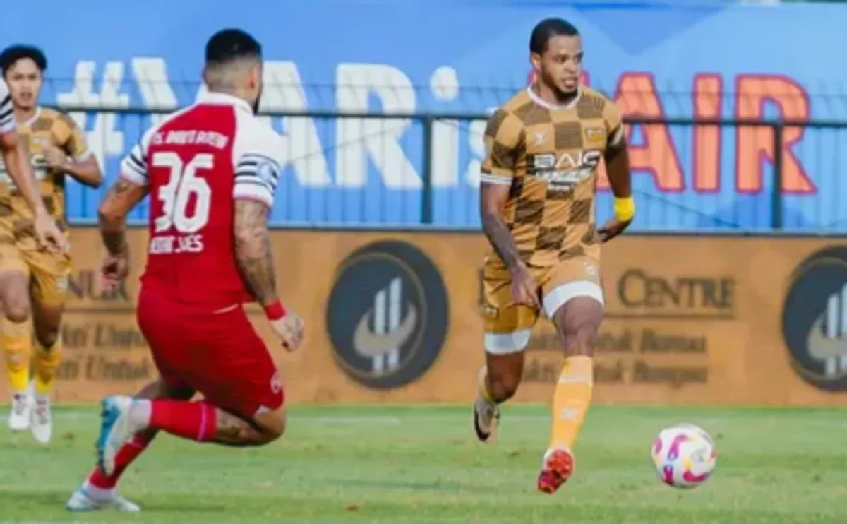 Dewa United harus berbagai skor 1-1 dengan Barito Putera dalam lanjutan Liga 1 2024/2025 pekan ke-31 yang digelar pada Jumat, 2 Mei 2025. (Sumber: Instagram/@dewaunitedfc)