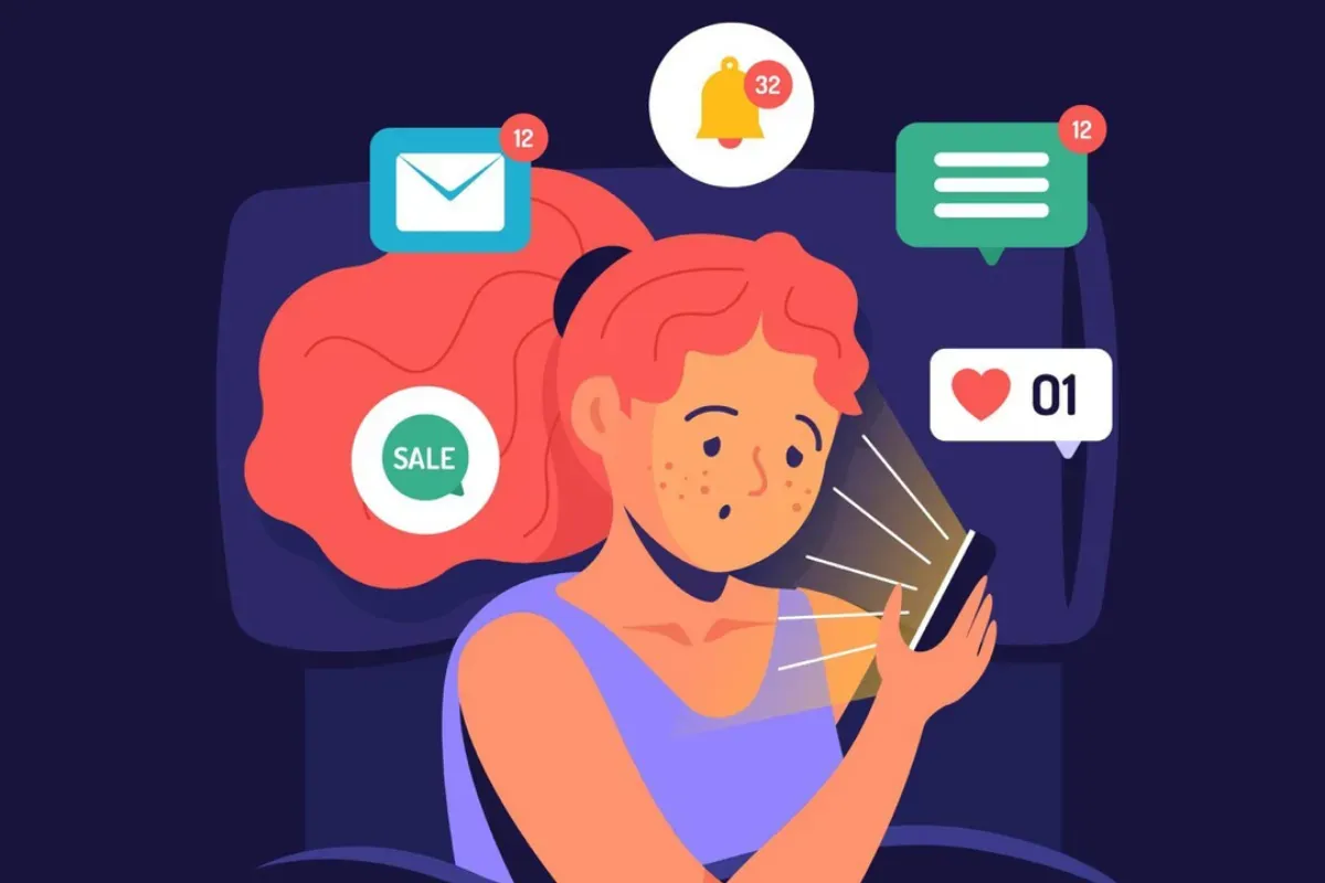 Ilustrasi FOMO yang berujung budaya konsumtif serta terjerat pinjol ilegal. (Sumber: Freepik)