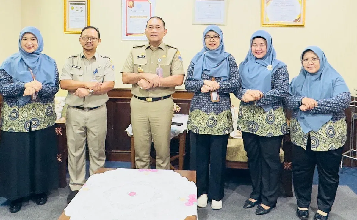 BPJS Kesehatan KC Jakpus bertemu dengan Wali Kota Jakarta Pusat, Arifin.