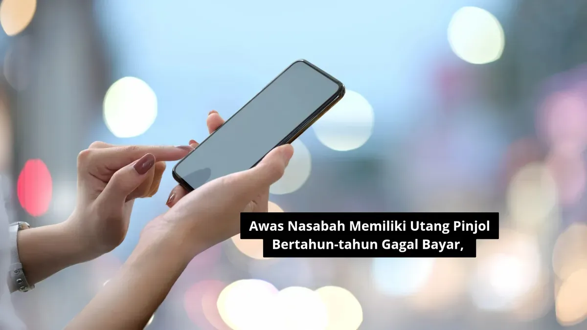 Nasabah memiliki utang pinjol galbay bertahun-tahun. (Canva)