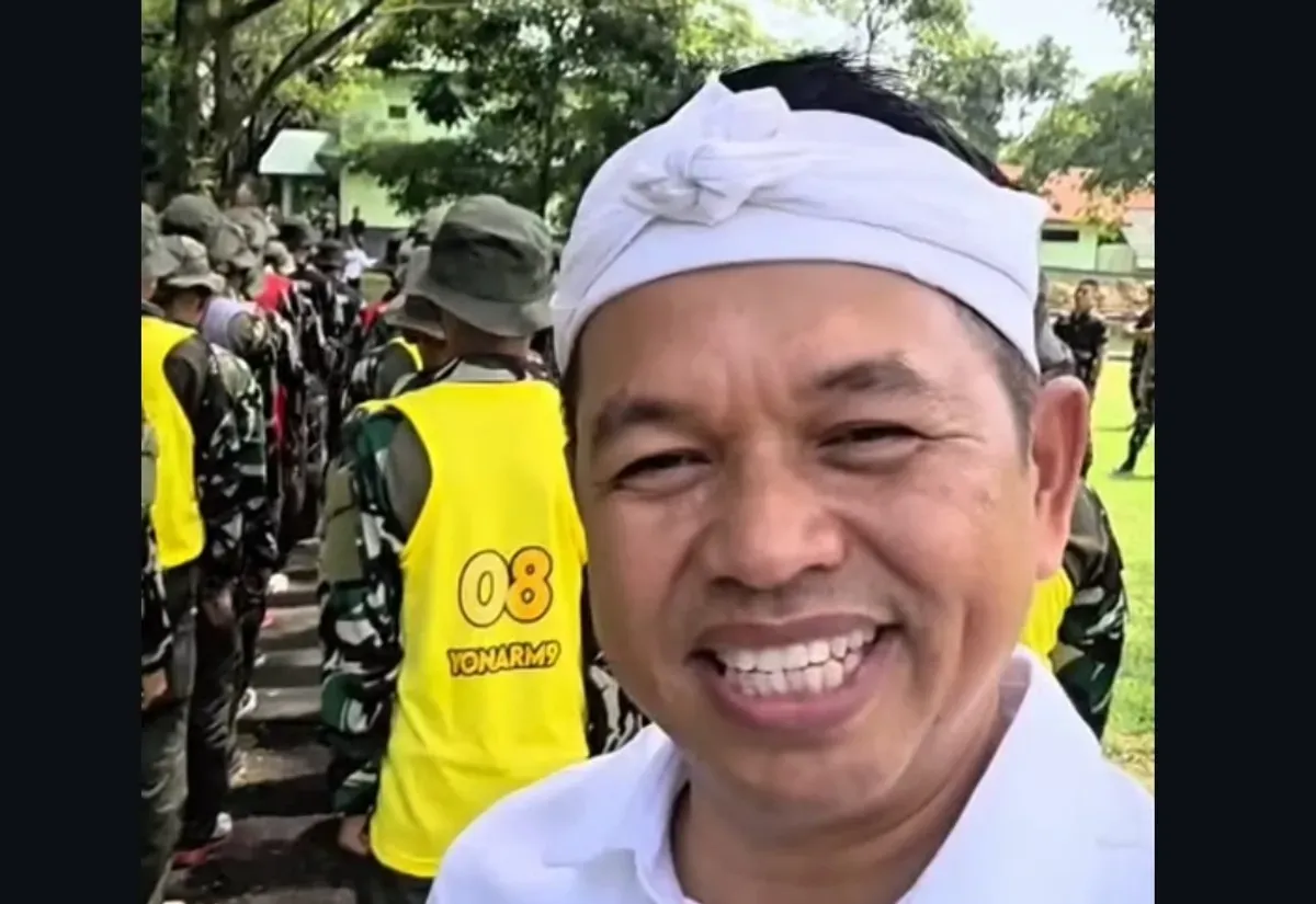 Gubernur Jabar Dedi Mulyadi tinjau pelatihan disiplin pelajar nakal di Purwakarta. Program akan diperluas untuk remaja dan dewasa bermasalah di berbagai daerah Jawa Barat. (Sumber: Capture Instagram Dedi Mulyadi)
