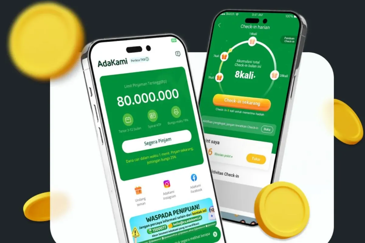 Cara ajukan pinjaman online di aplikasi AdaKami. (Sumber: adakami.id)