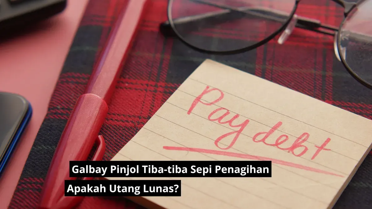 Penagihan utang pinjol kepada nasabah yang galbay tiba-tiba sepi. Apakah utang bisa lunas ? . (Canva)