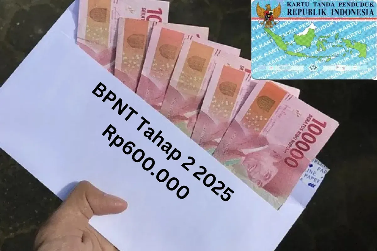 BPNT tahap 2 2025 Rp600.000 siap disalurkan kepada NIK e-KTP Anda yang dipilih pemerintah. (Sumber: Poskota/Gabriel Omar Batistuta)