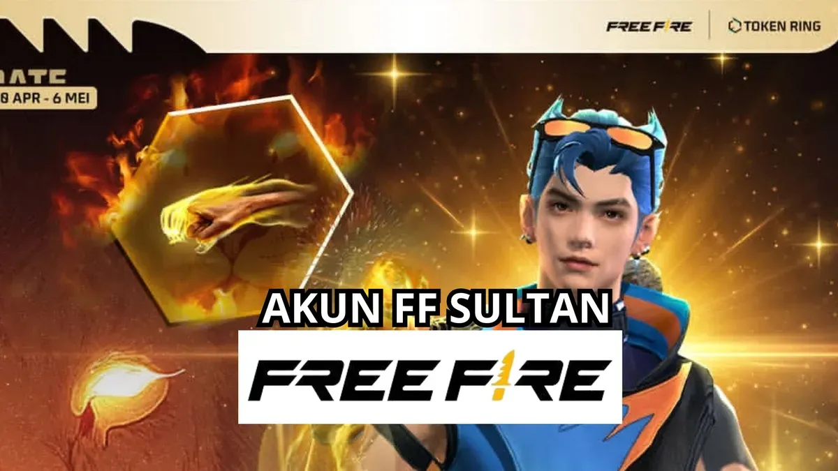 Akun FF sultan terbaru Mei 2025. (Canva)