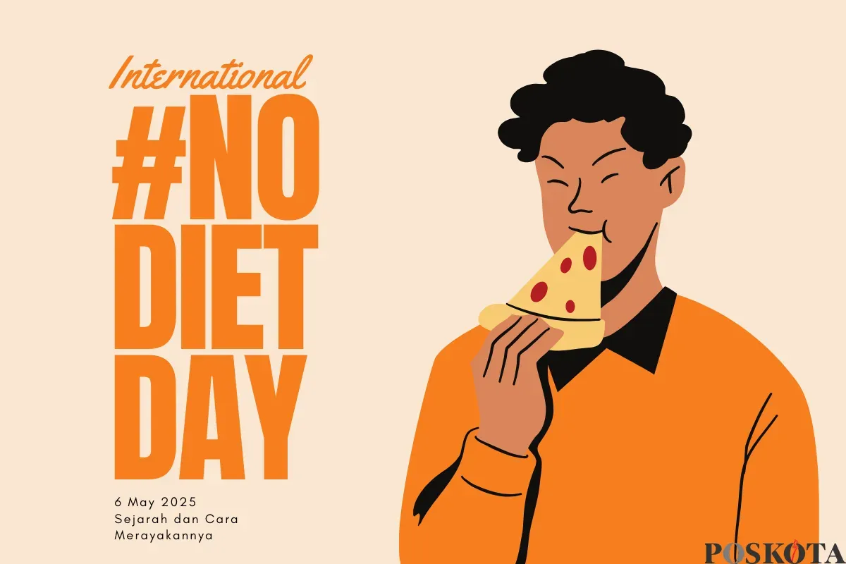 Hari Tanpa Diet Internasional Diperingati 6 Mei, Ini Sejarah dan Cara Merayakannya (Sumber: Canva/@graphr/edited by Muhammad Ibrahim)