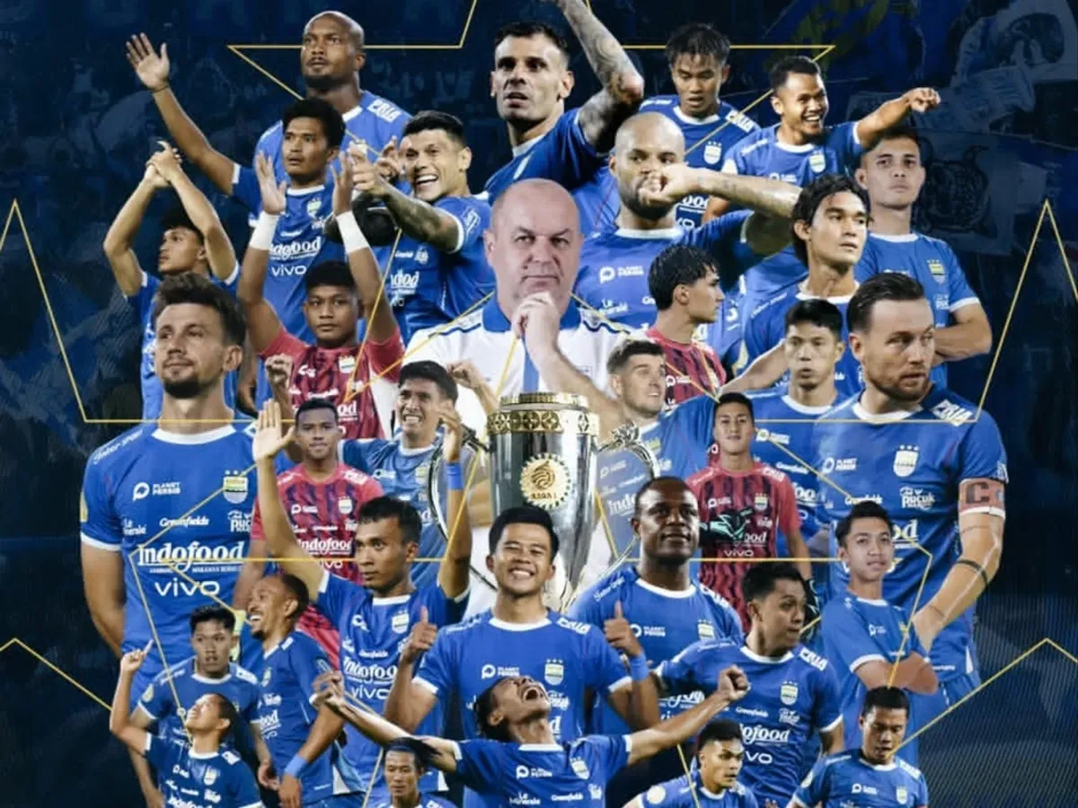 Persib Bandung juara back to back BRI Liga 1 musim 2024/2025. (Persib)