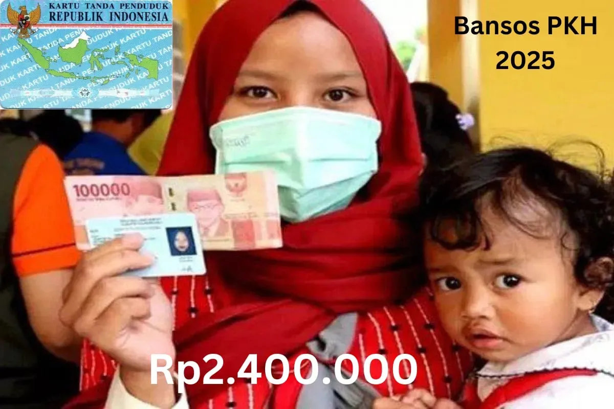 Bansos PKH 2025 Rp2.400.000 cair per tahun kepada NIK e-KTP milik Anda yang terverifikasi lewat Rekening KKS. (Sumber: Poskota/Gabriel Omar Batistuta)