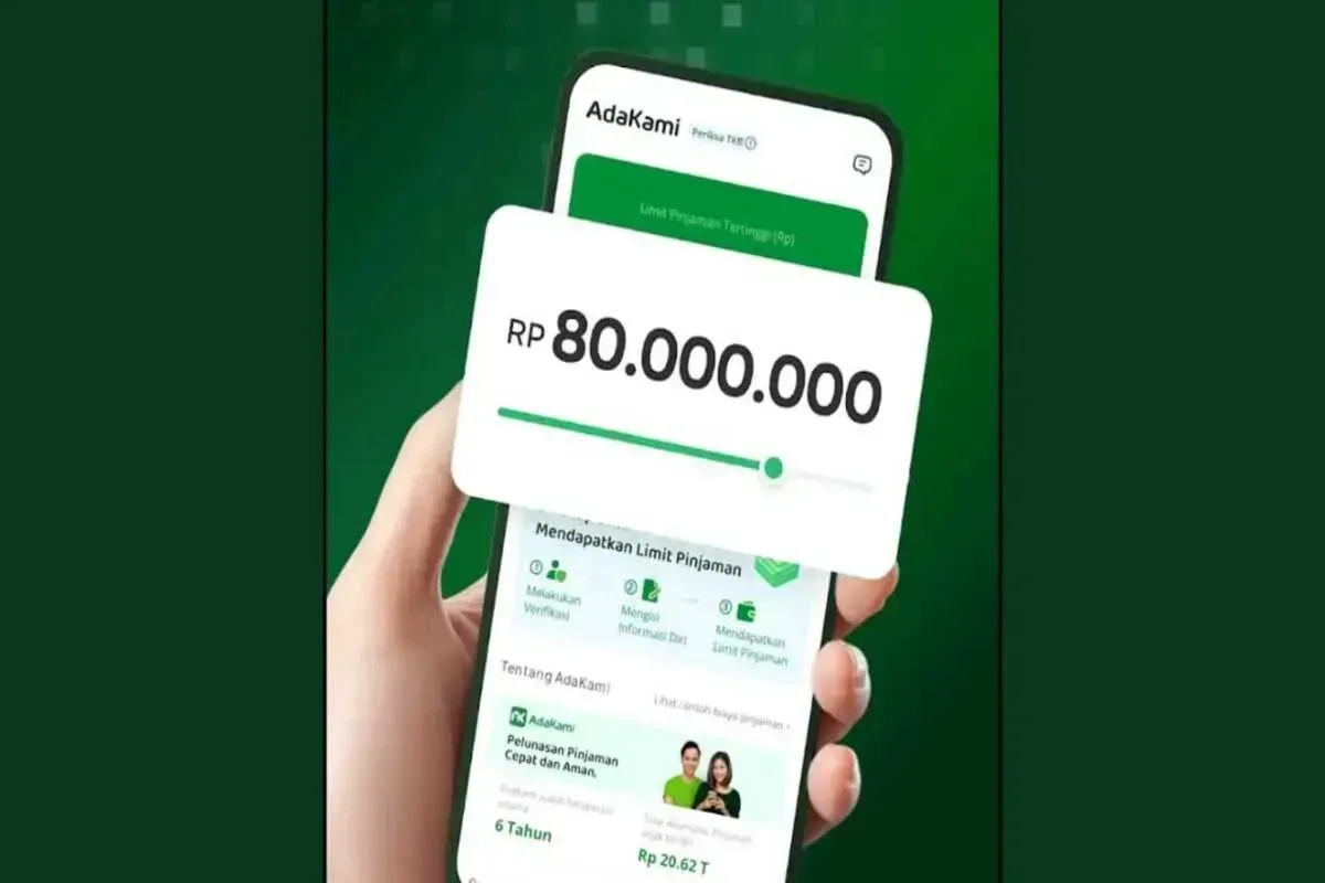 Aplikasi pinjol legal atau pindar AdaKami sudah berizin OJK. (Sumber: AdaKami)