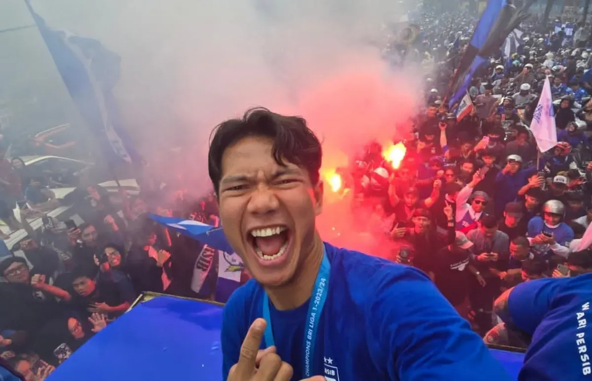 Achmad Jufriyanto minta Bobotoh rayakan dengan bijak kemenangan Persib Bandung (Sumber: Capture Instagram @achmad16jufriyanto)
