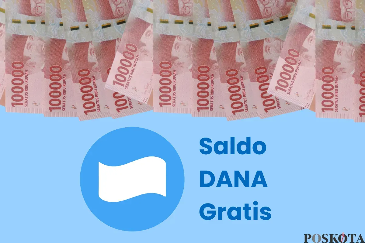 SELAMAT Saldo DANA Rp100 Ribu Masuk ke Akun Kamu Hari Ini Tanpa Perlu Verifikasi NIK KTP (Sumber: Canva/Edited Muhammad Ibrahim)