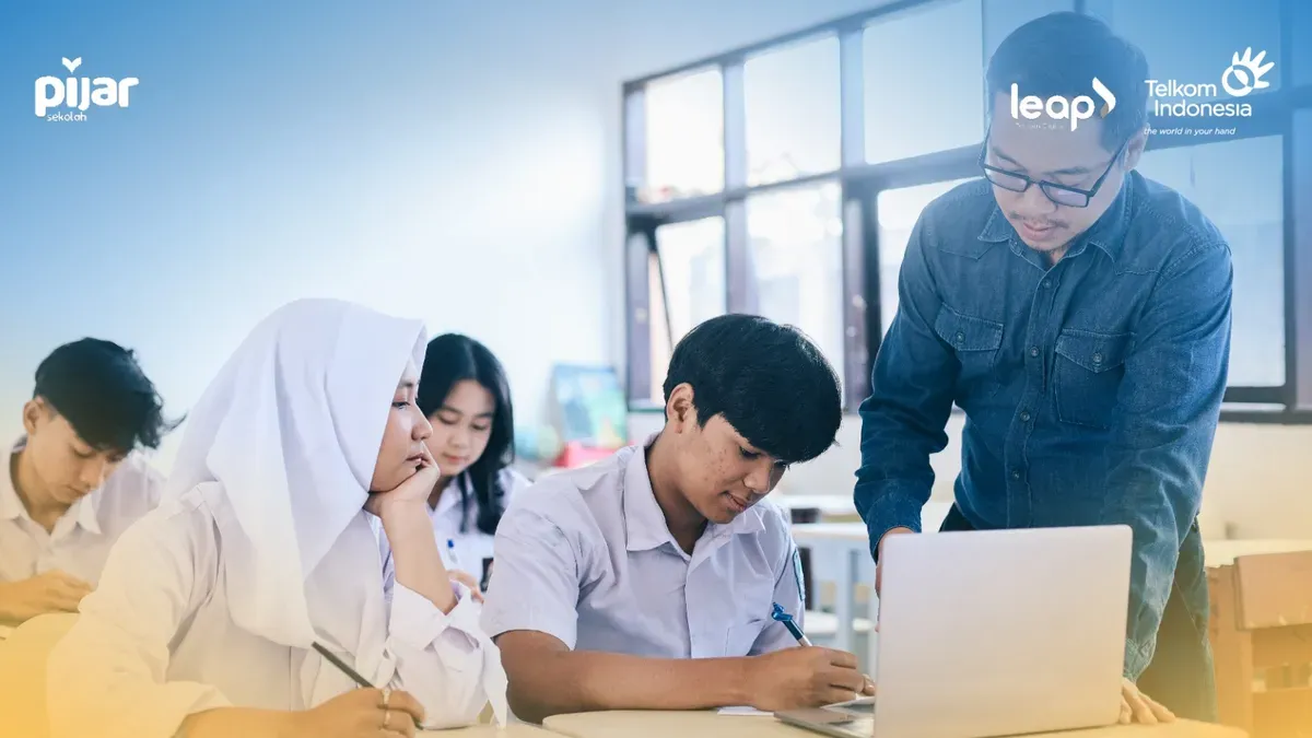 Telkom dorong pendidikan digital lewat Pijar Sekolah.