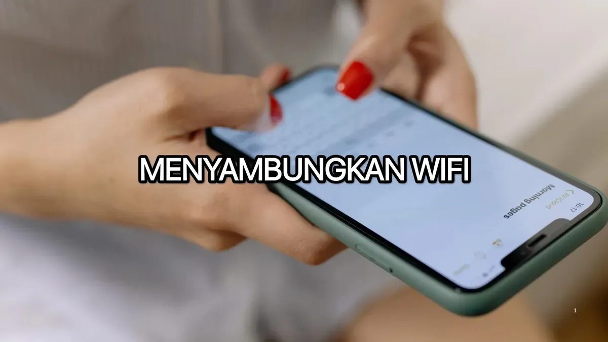 Sambungkan WiFi secara otomatis. (Canva)