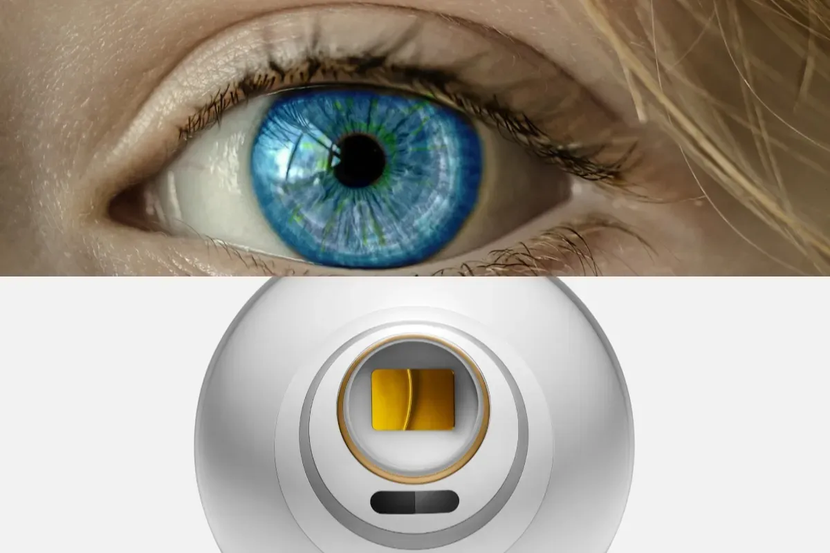 Ilustrasi perangkat orb yang digunakan World App untuk lakukan scan iris mata. (Sumber: Poskota/Dzikri)