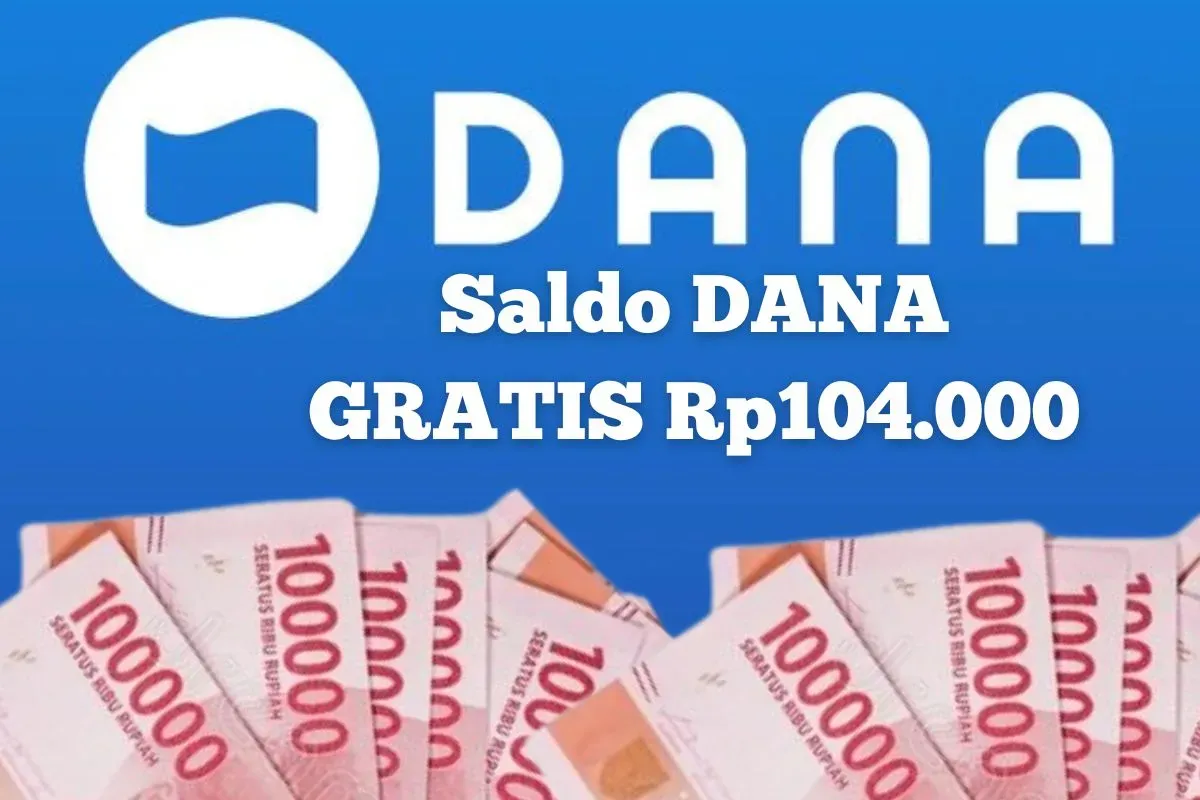 Dapatkan saldo DANA Gratis Rp104.000 tanpa modal tambahan, cek caranya (Sumber: Poskota/Syania Nurul Lita Baikuni)