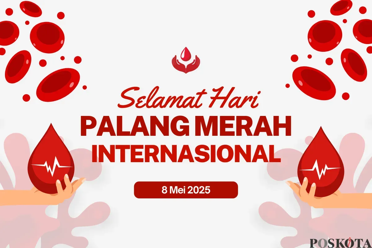 Hari Palang Merah Internasional Diperingati 8 Mei, Ini Sejarah dan Tema 2025 (Sumber: Canva/Edited Muhammad Ibrahim)