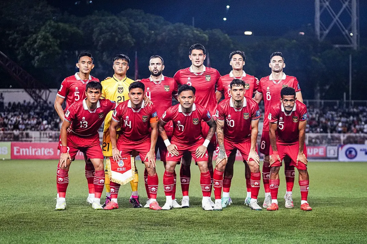 Saddil Ramdani (17) saat membela Timnas Indonesia menghadapi Filipina di Manila pada laga putaran kedua kualifikasi Piala Dunia 2026 zona Asia. (Sumber: pssi.org)