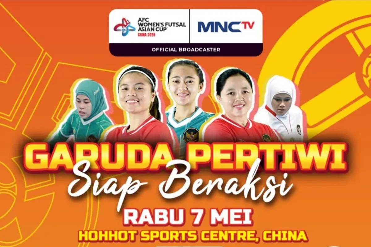 Link live streaming Timnas Indonesia vs Jepang di Piala Asia Futsal Putri 2025. (Sumber: Instagram @sport_mnctv)